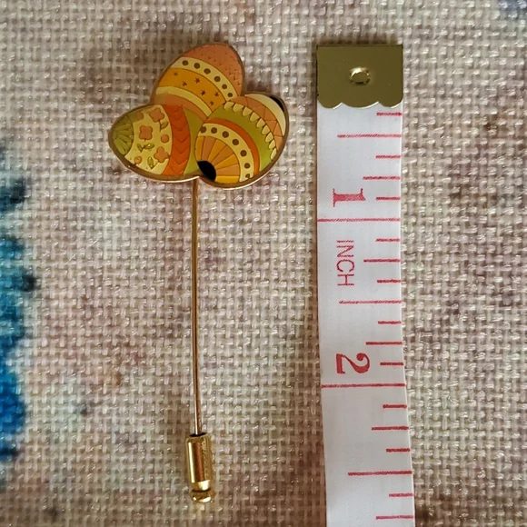 Vintage Easter Egg Stick Pin - Picture 11 of 15
